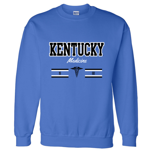 Gildan DryBlend Crew Neck Sweatshirt -- Royal