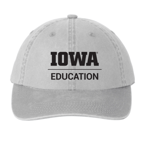 Port Authority Garment Washed Hat -- Chrome