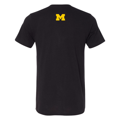 Mens/Unisex Bella Canvas Triblend Short Sleeve T-Shirt -- Solid Black