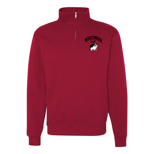 Wisconsin Law Quarter Zips — True Red