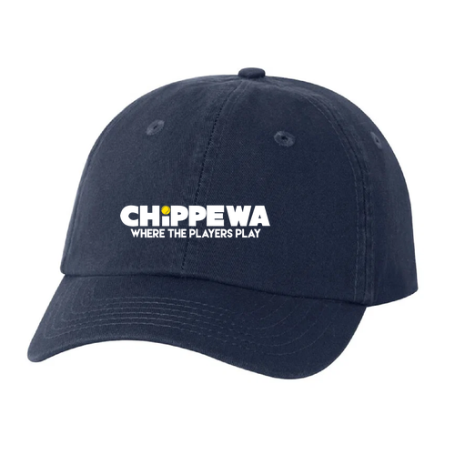 Valucap Bio-Washed Unstructured Hat -- Navy
