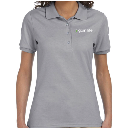 Jerzees Ladies 5.6oz. 50 / 50 Jersey Sport Shirt -- Oxford