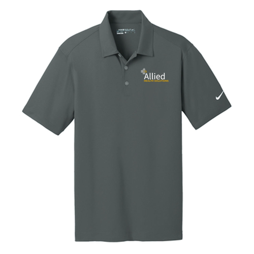 Nike Golf Dri Fit Vertical Mesh Polo -- Anthracite