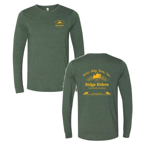 Bella+Canvas Unisex Heather Cvc Long Sleeve Tee- Heathers -- Heather Forest