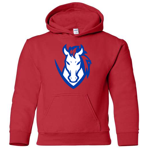 Gildan Youth Hoodie -- Red