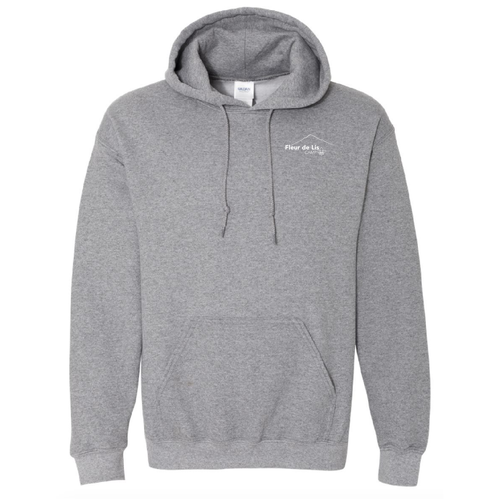 Gildan Heavy Blend Hooded Sweatshirt -- Graphite Heather