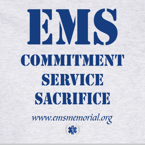 National EMS Memorial Unisex Tee Ash