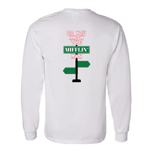 Gildan Heavy Cotton Longsleeve Basic T-Shirt -- White