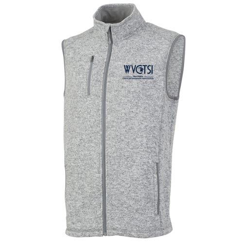 Charles River Mens Pacific Heathered Vest -- Light Grey Heather