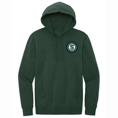 District V.I.T. Fleece Hoodie -- Forest Green
