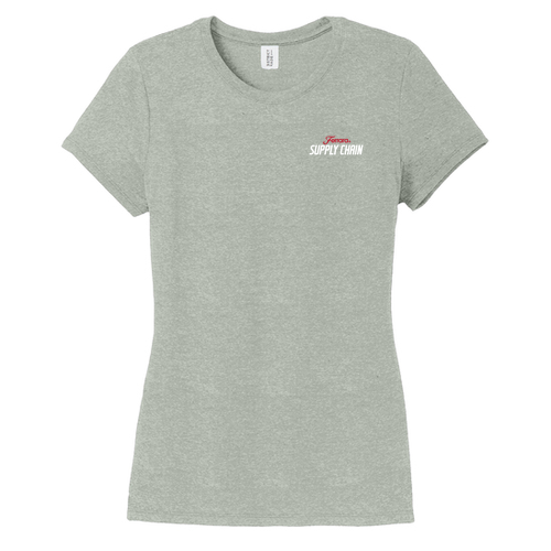 Women's Triblend Tee -- Heathered Grey
