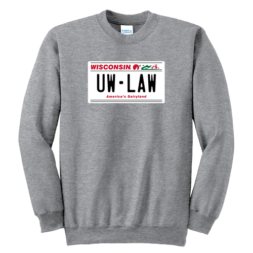 Port and Company Crewneck Sweatshirt -- Athletic Heather