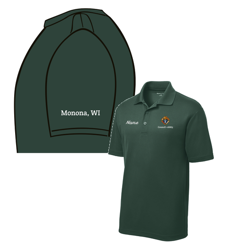 Sport-Tek PosiCharge RacerMesh Polo -- Dark Forest Green