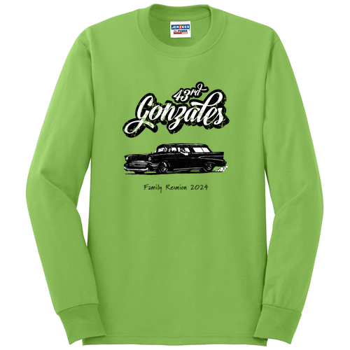 Jerzees Dri-Power Active Adult Longsleeve Tee -- Kiwi