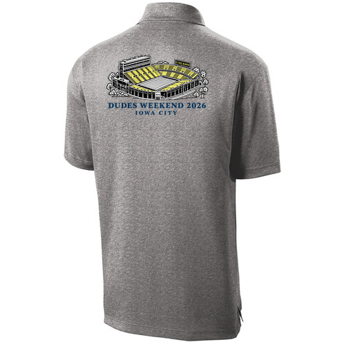 Sport-Tek Heather Contender Polo -- Vintage Heather