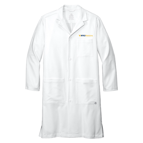 Wonderwink Men's Long Lab Coat -- White
