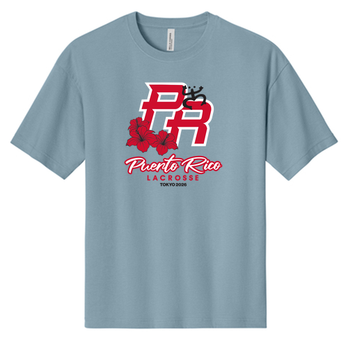 Men's Heavyweight Tee -- Vintage Denim NO BACK