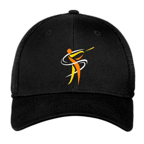 New Era Stretch Mesh Hat -- Black