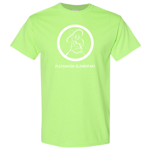 Lucero and Ricks 4th Grade Class Neon Green- Adult size