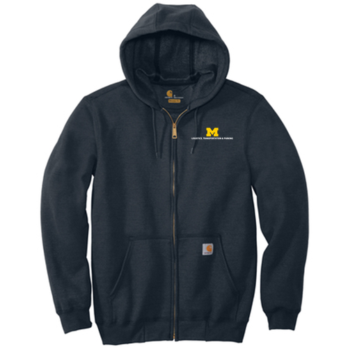 Carhartt Midweight Hooded Zip-Front Sweatshirt -- New Navy, $87
