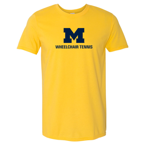 Gildan SoftStyle Fitted T-Shirt -- Daisy, Wheelchair Tennis