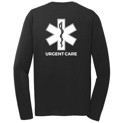 Sport-Tek  Posi-UV Pro Long Sleeve Tee -- Black