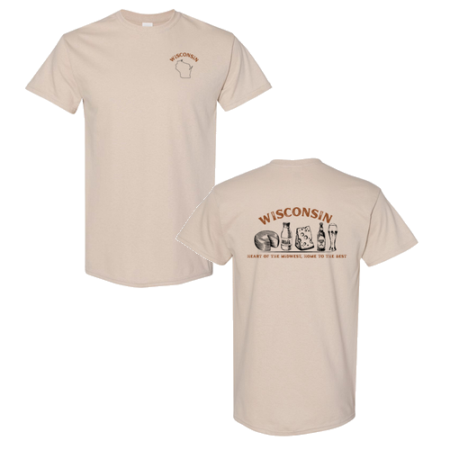 Gildan Heavy Cotton Basic T-Shirt -- Sand