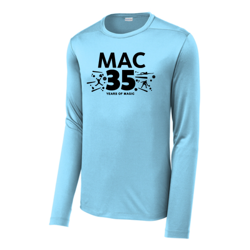Sport-Tek  Posi-UV Pro Long Sleeve Tee -- Light Blue