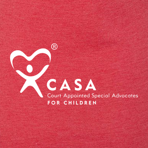 Monroe County CASA TriBlend Tee (Vintage Red)