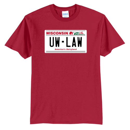 Port and Company 50/50 Blend Basic T-Shirt -- Red