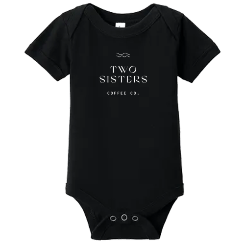 BELLA+CANVAS Infant Jersey Short Sleeve One Piece -- Black