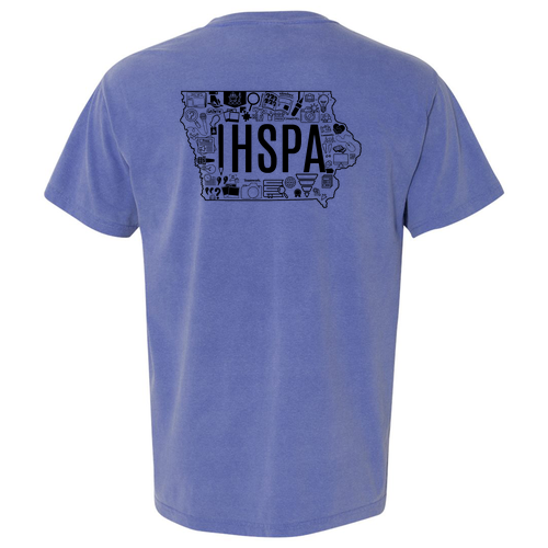 Comfort Colors Unisex Garment-Dyed Heavyweight T-Shirt -- Periwinkle