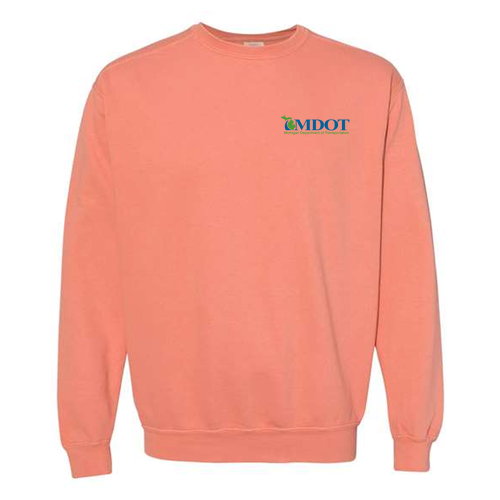 Comfort Colors Adult Crewneck Sweatshirt -- Terracotta