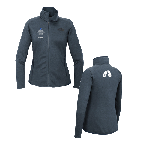 Ladies Navy North Face Ladies Skyline Full-Zip Fleece Jacket