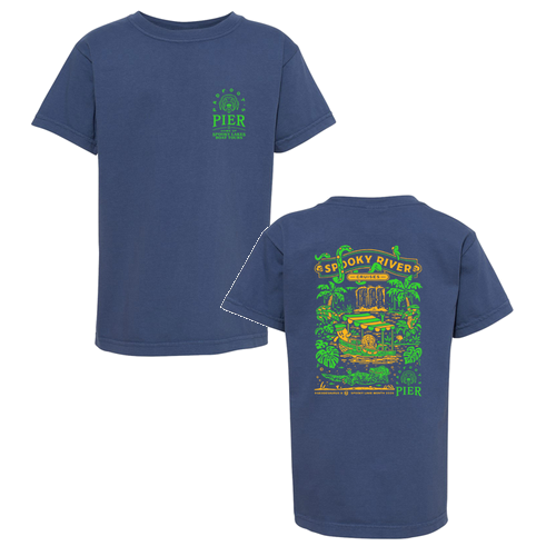 Comfort Colors Youth Garment-Dyed Heavyweight T-Shirt -- China Blue [HIDE]