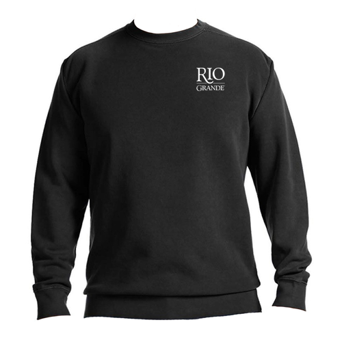 Comfort Colors Lightweight Crewneck Sweatshirt Black