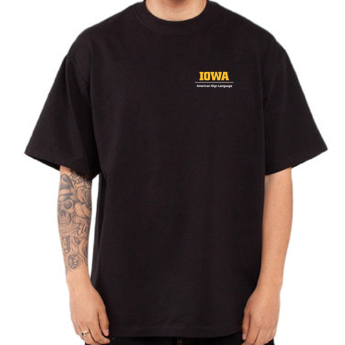 Shaka Wear Adult Max Heavyweight T-Shirt -- Black