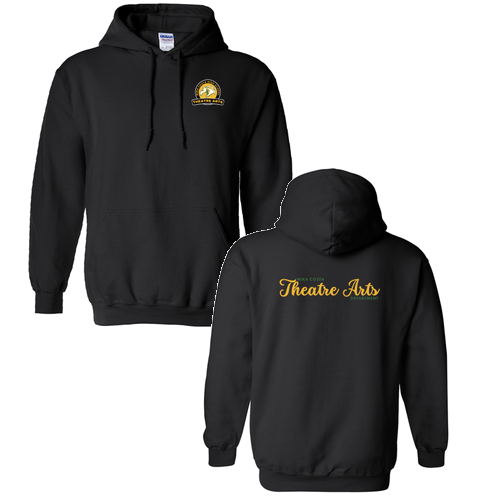 Gildan Heavy Blend Hooded Sweatshirt --- Black