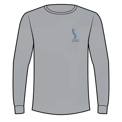 Bella Canvas Unisex Jersey Longsleeve Tee -- Silver