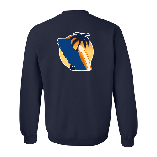 Gildan Heavy Blend Crew Neck Sweatshirt -- Navy