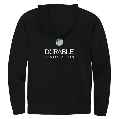 District V.I.T. Fleece Full-Zip Hoodie -- Black