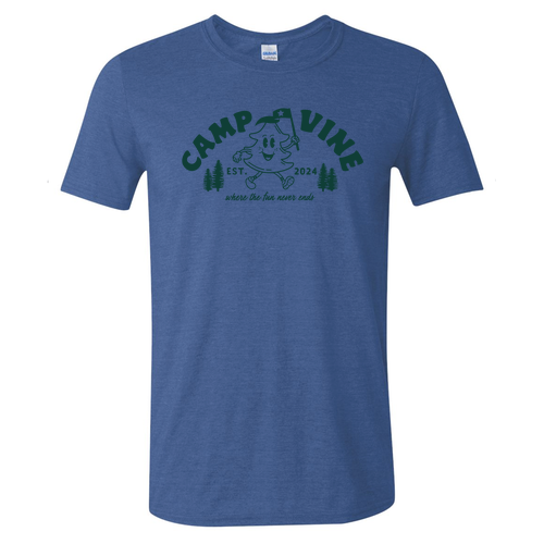 Gildan SoftStyle Fitted T-Shirt -- Heather Royal