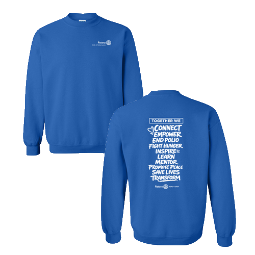 Gildan Heavy Blend Crew Neck Sweatshirt -- Royal