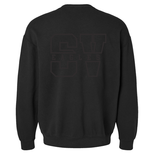 Southern Valley Eagles Adult Premium Crewneck Sweatshirt -- Black