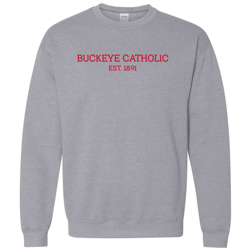 Gildan Heavy Blend Crew Neck Sweatshirt -- Sport Grey
