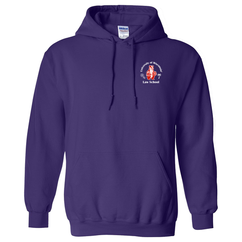Gildan Heavy Blend Hooded Sweatshirt -- Purple