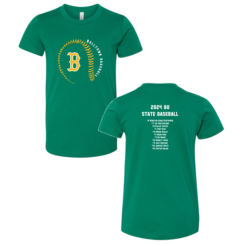 YOUTH Bella Canvas Short-Sleeve T-Shirt -- Kelly