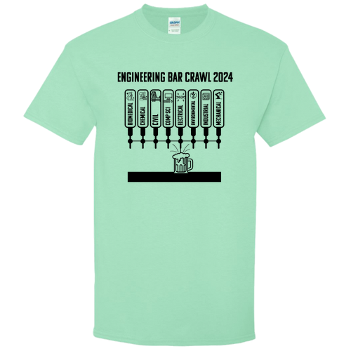 Gildan Heavy Cotton Basic T-Shirt -- Mint Green