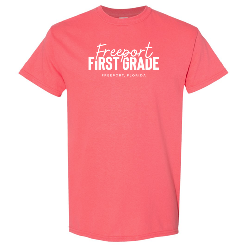 Adult Class Cassidy Coral Silk Tee