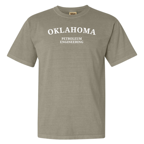 Petroleum Comfort Colors Ringspun Garment Dyed T Shirt -- Sandstone